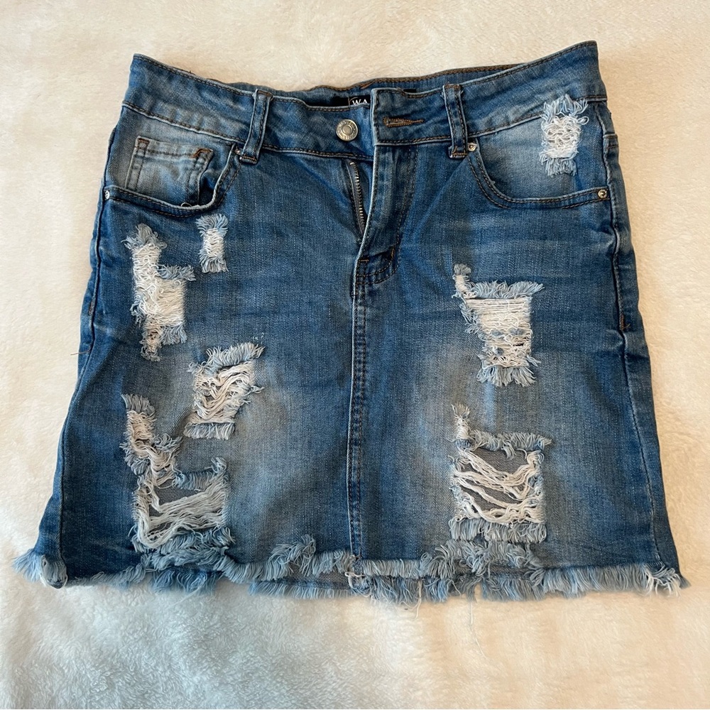 Denim Skirt